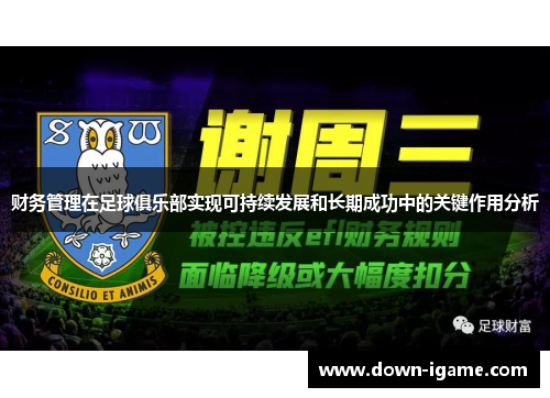 财务管理在足球俱乐部实现可持续发展和长期成功中的关键作用分析 财务管理在足球俱乐部实现可持续发展和长期成功中的关键作用分析