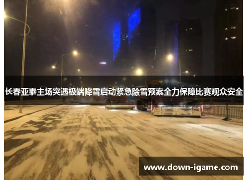 长春亚泰主场突遇极端降雪启动紧急除雪预案全力保障比赛观众安全